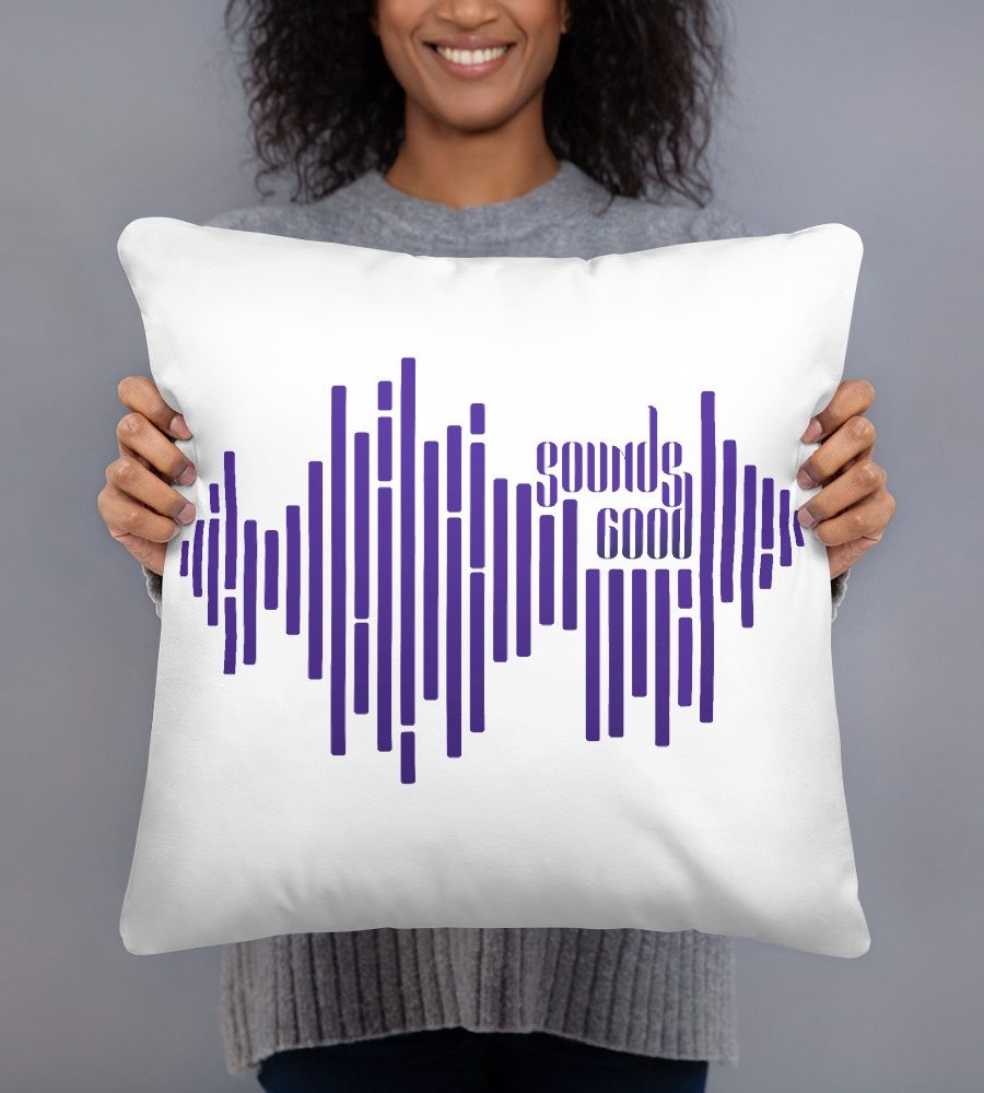 Sounds Good: Basic Pillow