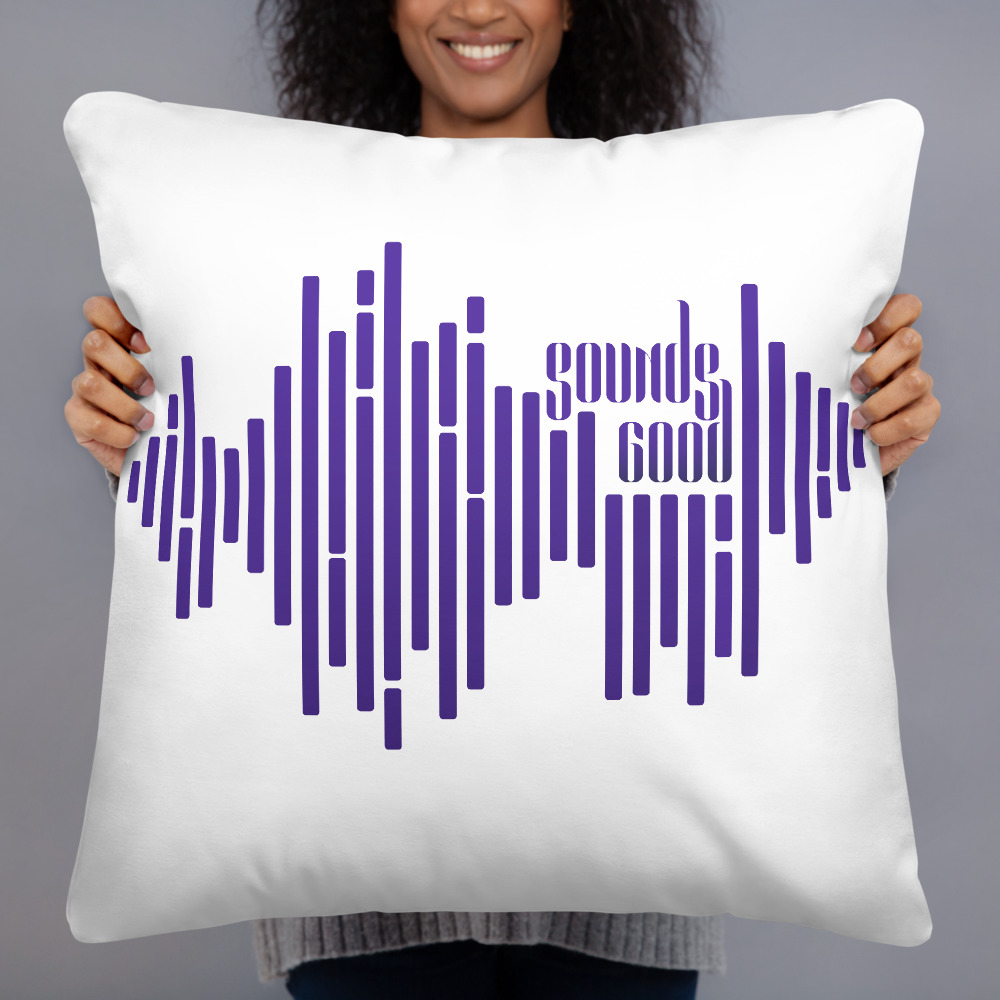 Sounds Good: Basic Pillow