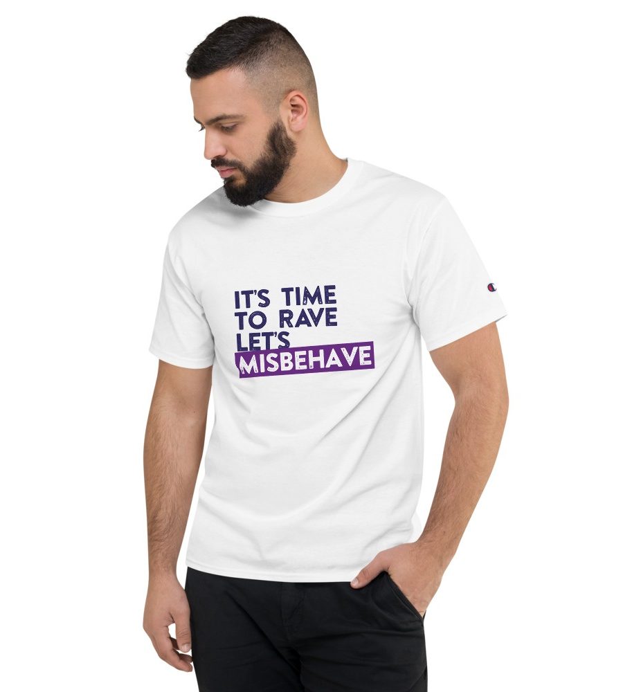 It's Time To Rave: Men's Champion T-Shirt