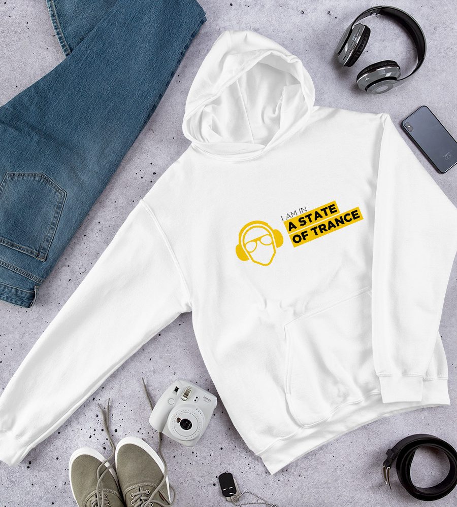 I'm In a State of Trance: Unisex Hoodie