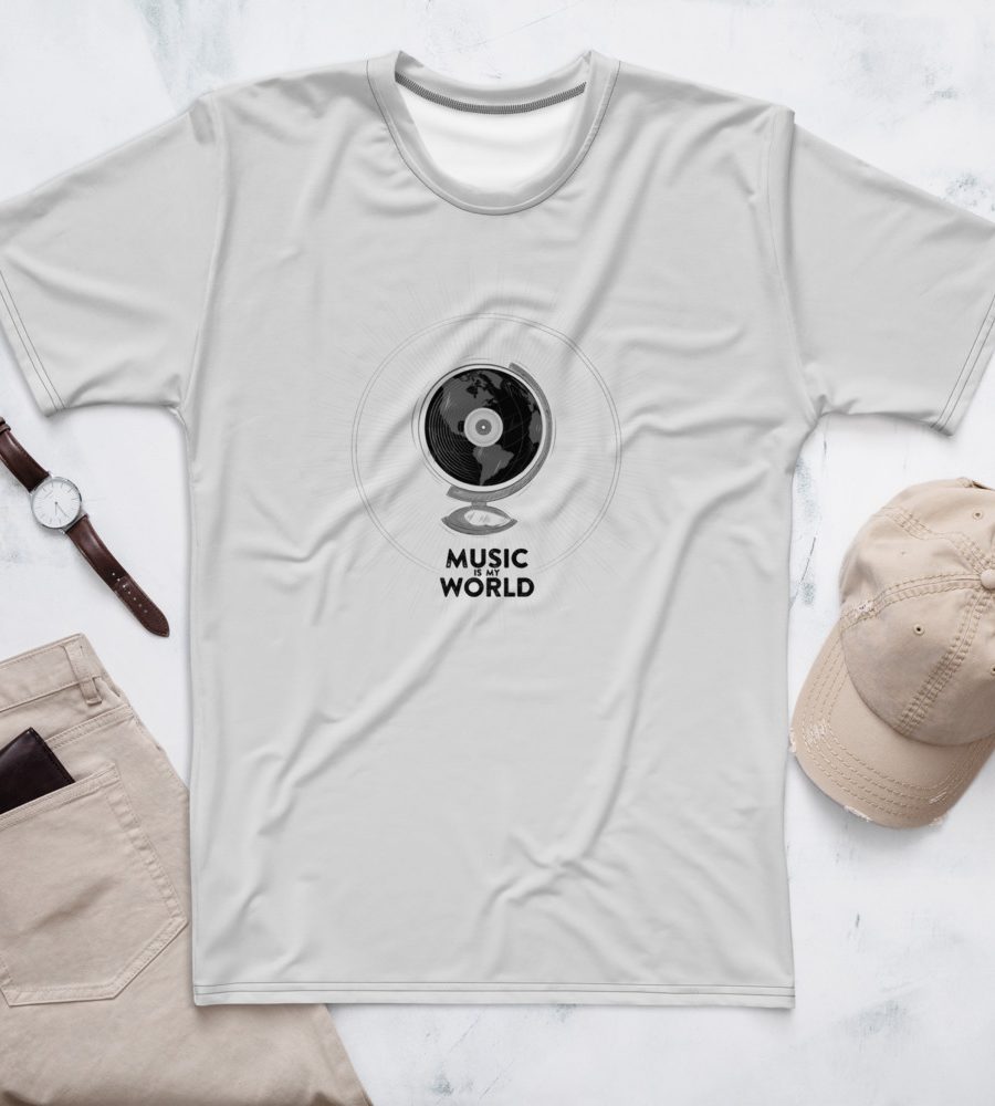 Music Is My World: Men's T-shirt