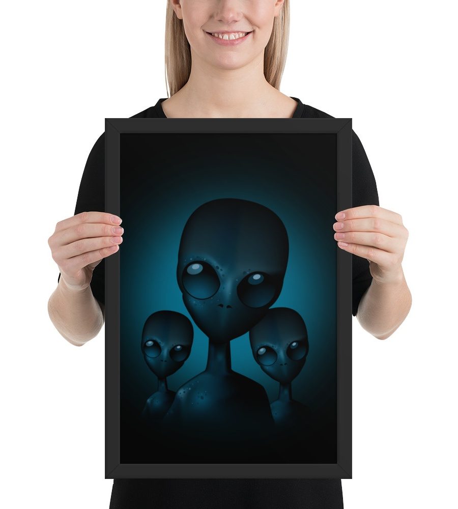 The Invasion: Framed poster