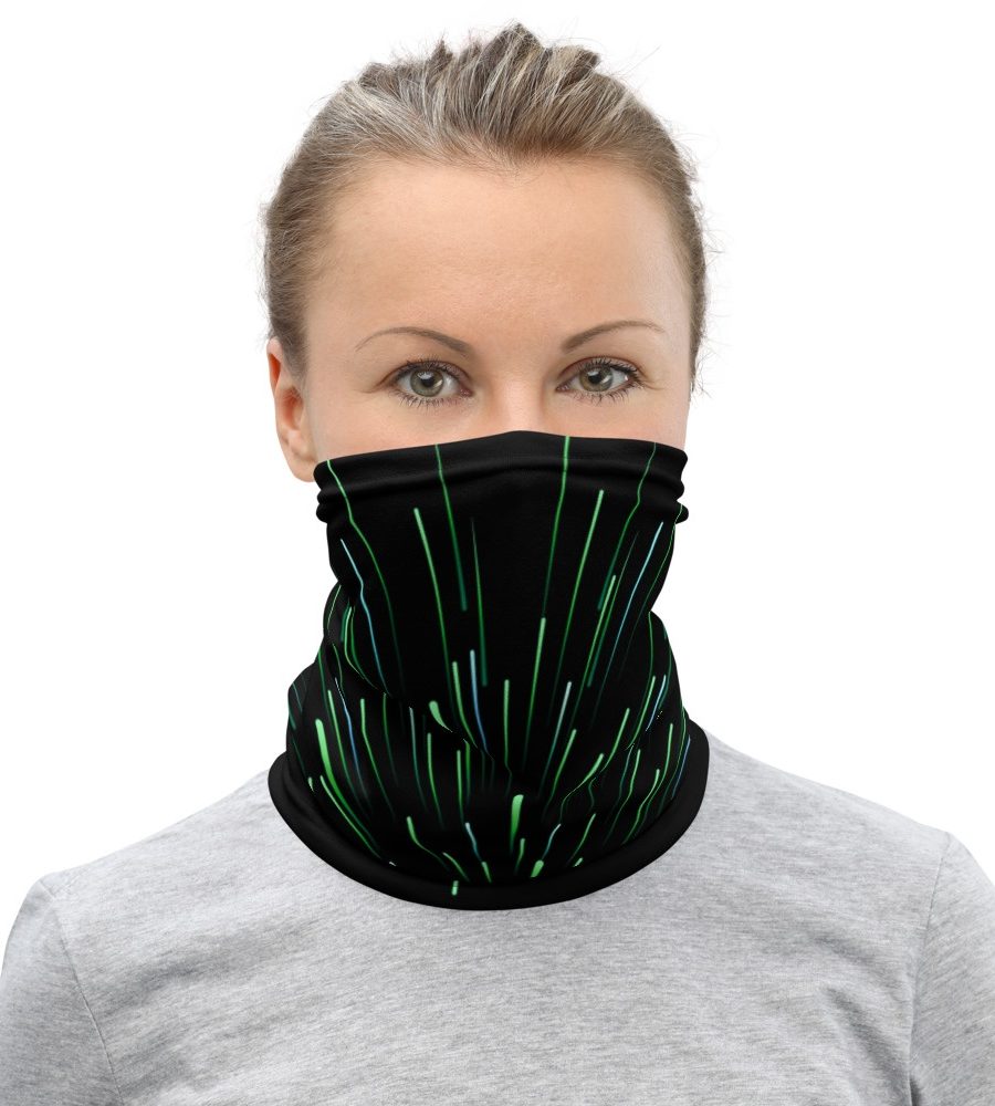 Abstract Light: Neck Gaiter