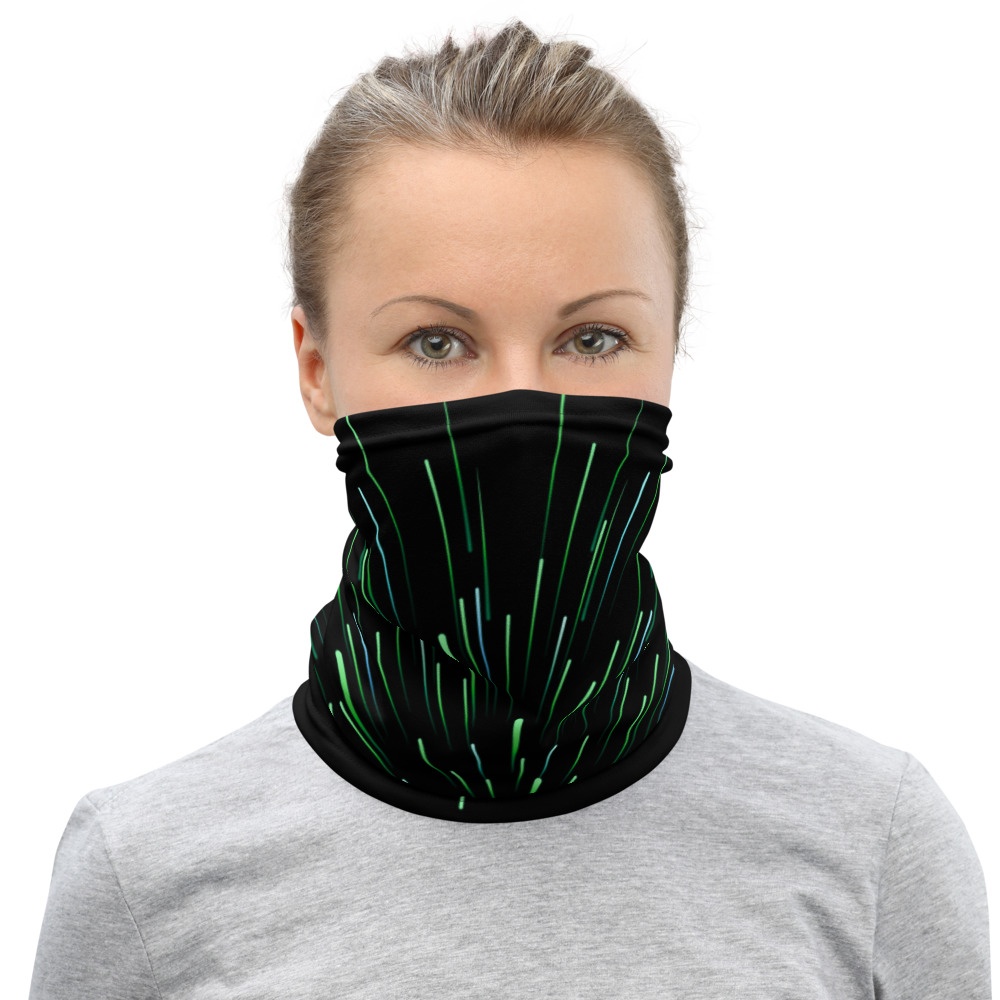 Abstract Light: Neck Gaiter