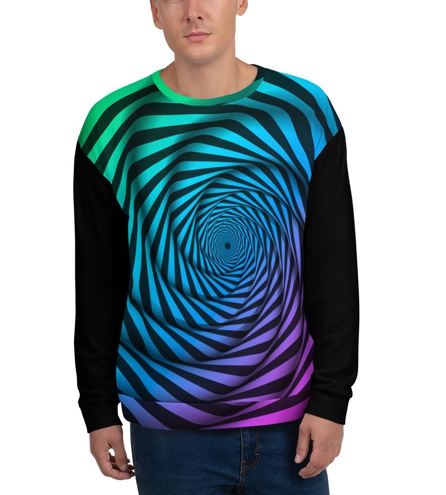 The Psy Illusion: Unisex Sweatshirt