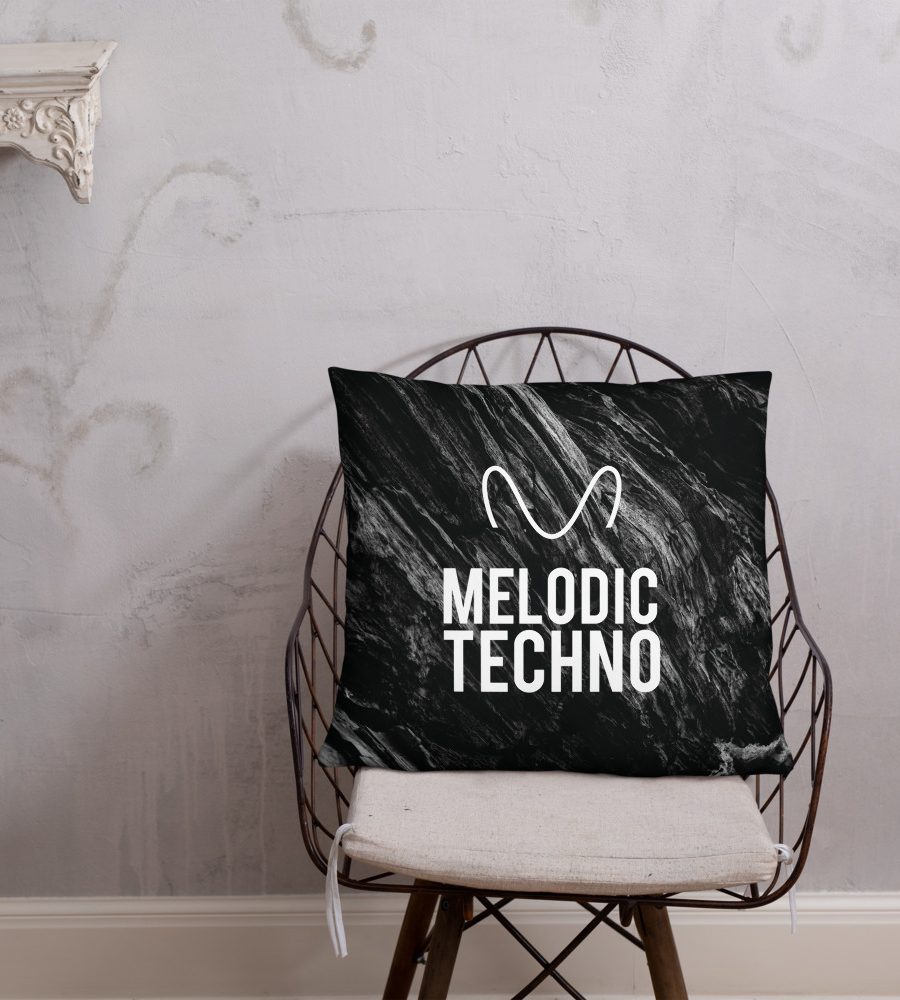 Melodic Techno Pillow