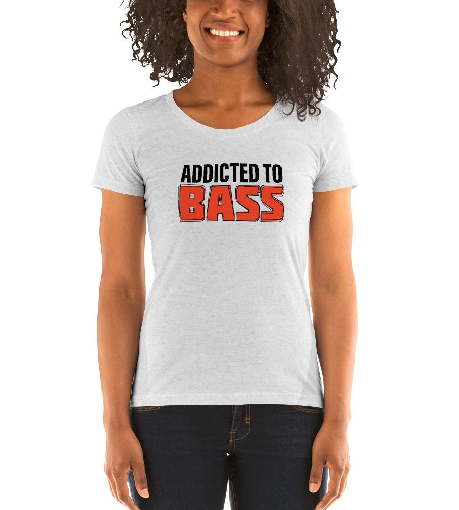 Addicted To Bass: Ladies' t-shirt