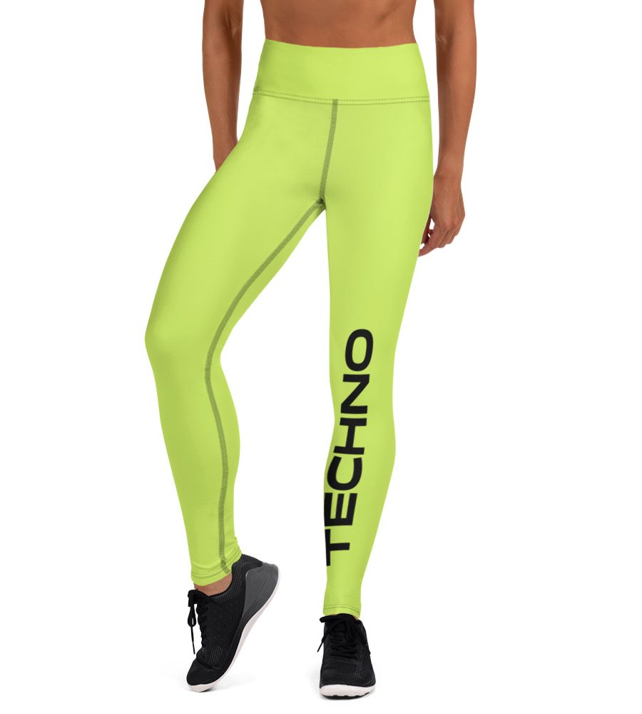 Techno Glow Yoga Leggings