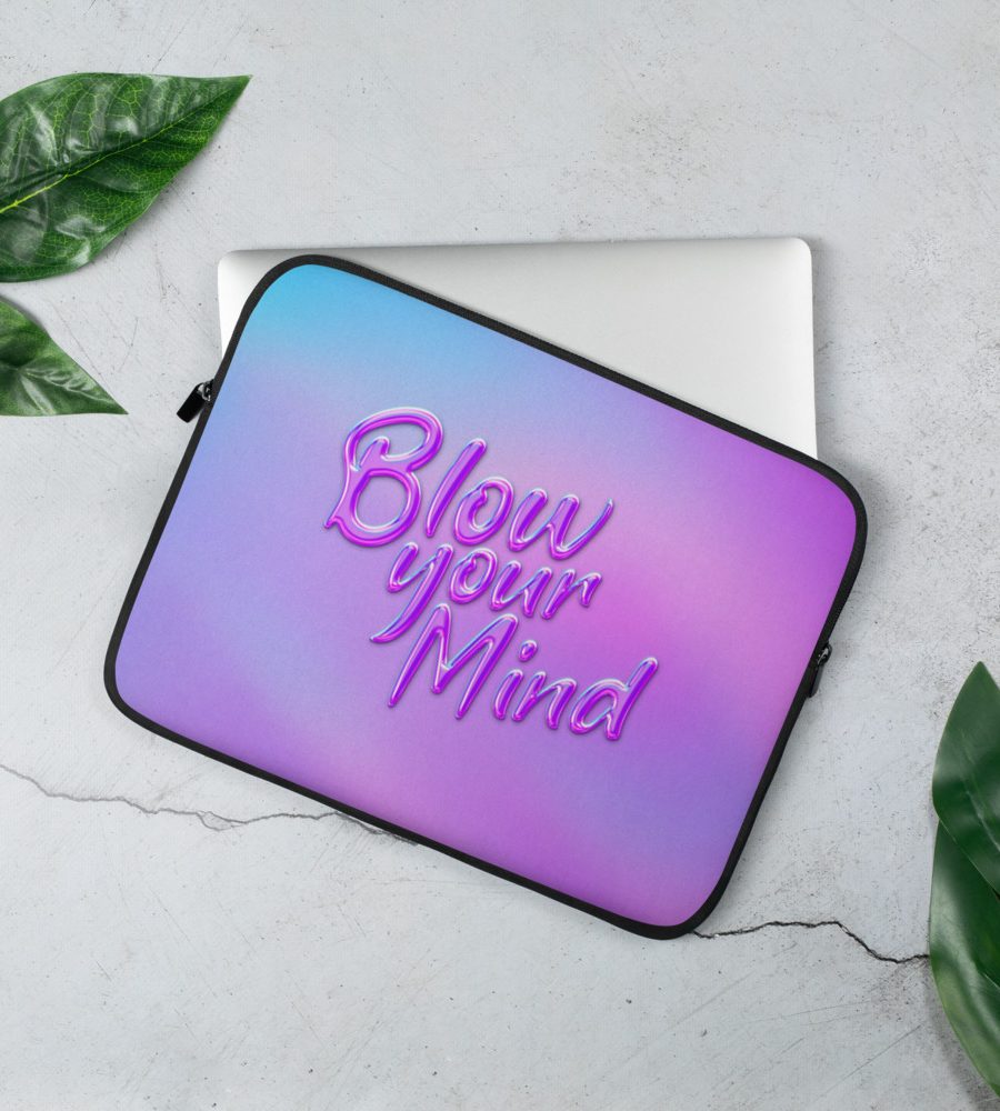 Blog Your Mind Laptop Sleeve