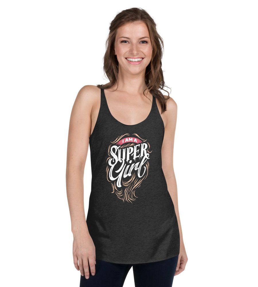 Super Girl Women's Racerback Tank