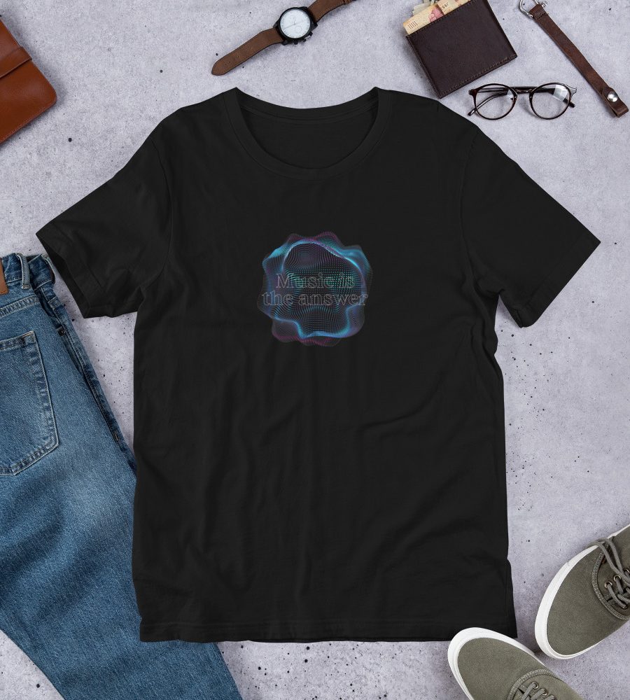 Music Is The Answer Unisex t-shirt