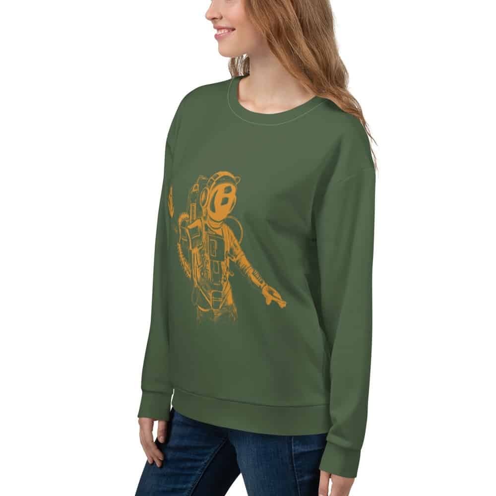 Music Astronaut Unisex Sweatshirt - Image 4
