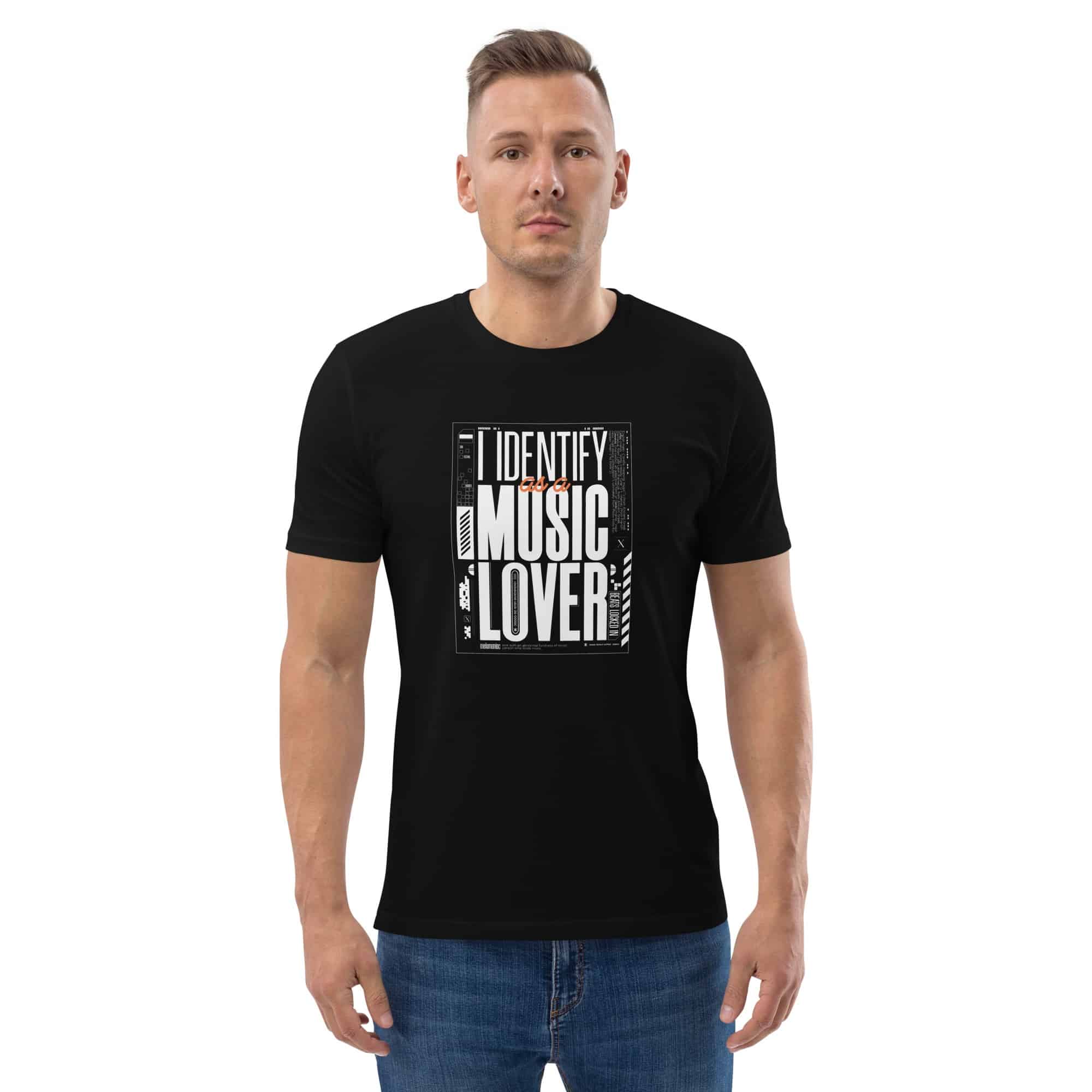 Music Lover Unisex organic cotton t-shirt - Image 5