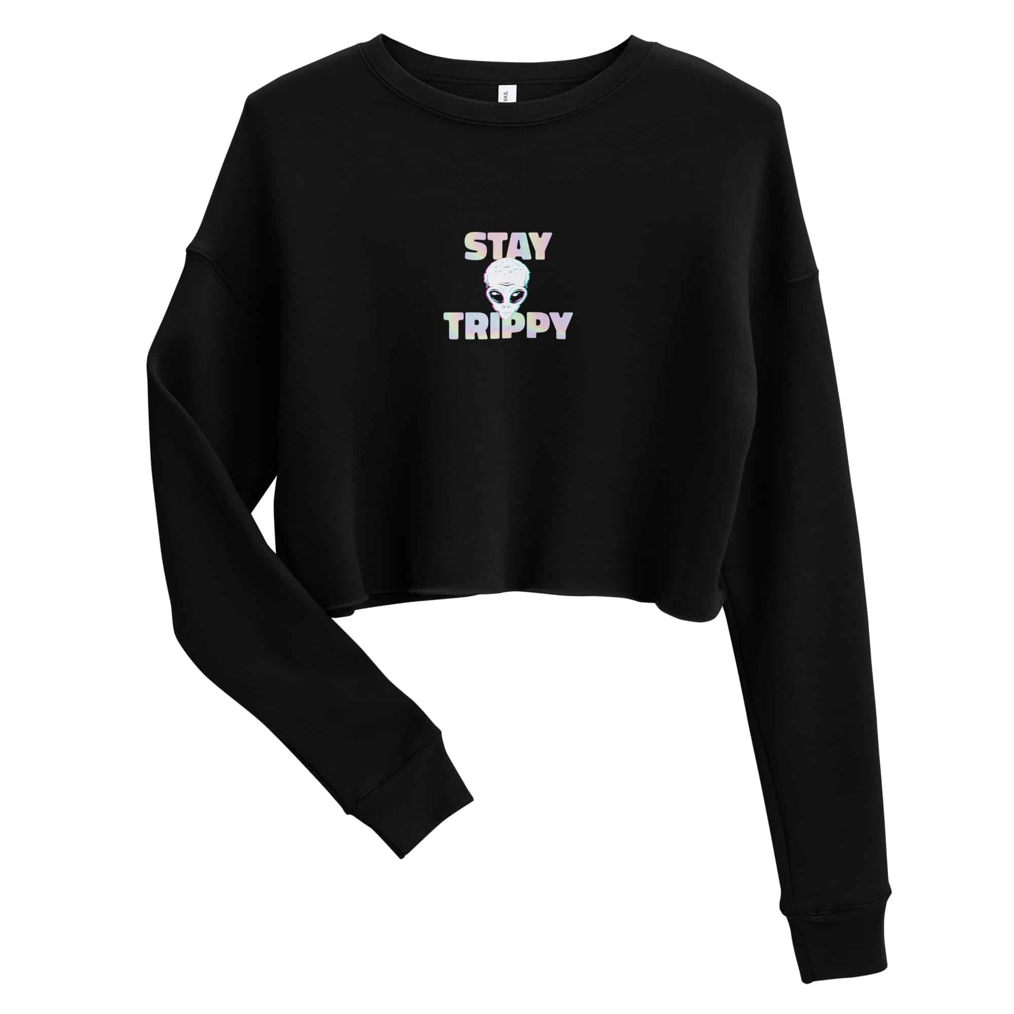 Stay Trippy Crop Sweatshirt - Image 5